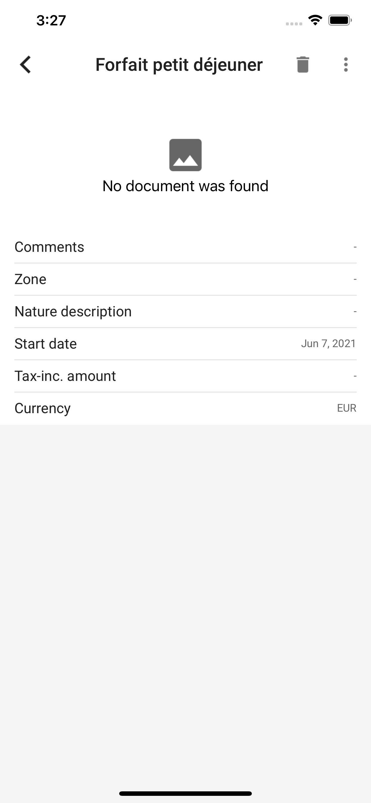 Cegid Expense reports