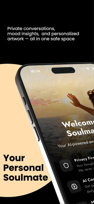 Soulmate: AI Journal & Art screenshot 2