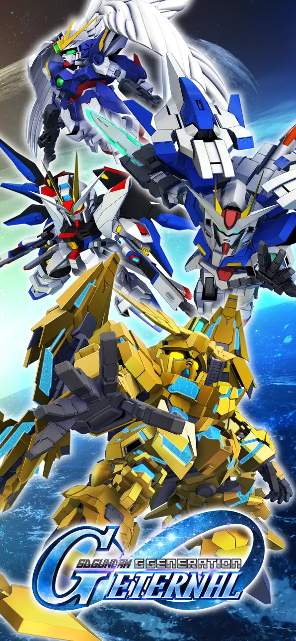 SD Gundam G Generation ETERNAL iOS Mod IPA screenshot 1 - iOS game interface