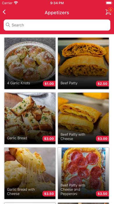 Justino’s Pizzeria Screenshot