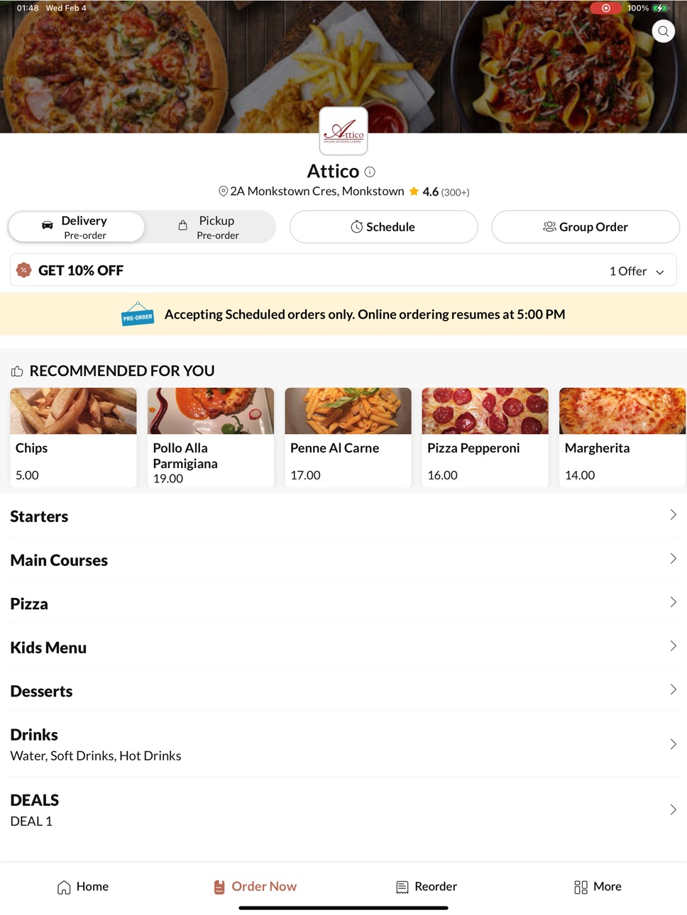 iPad screenshot