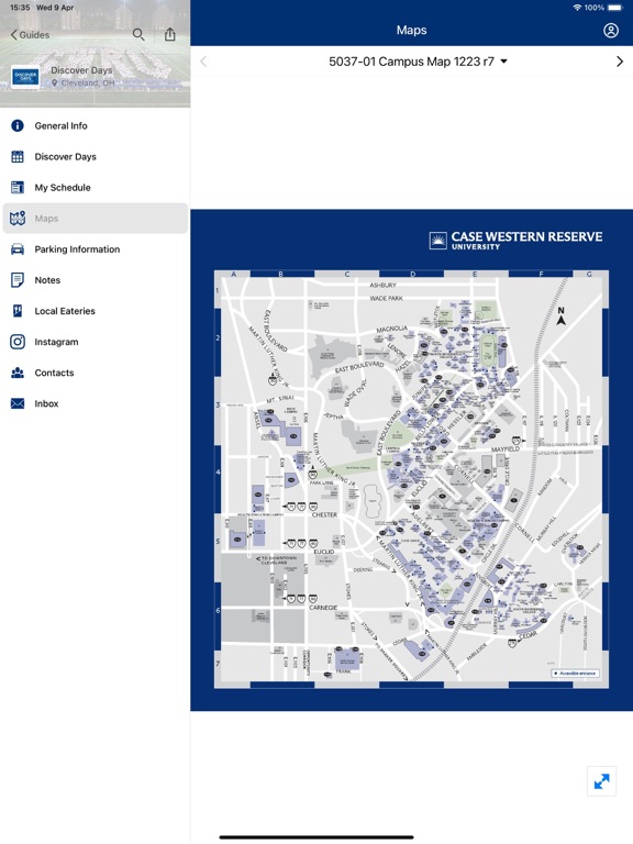 Screenshot #5 pour Case Western Reserve Guides