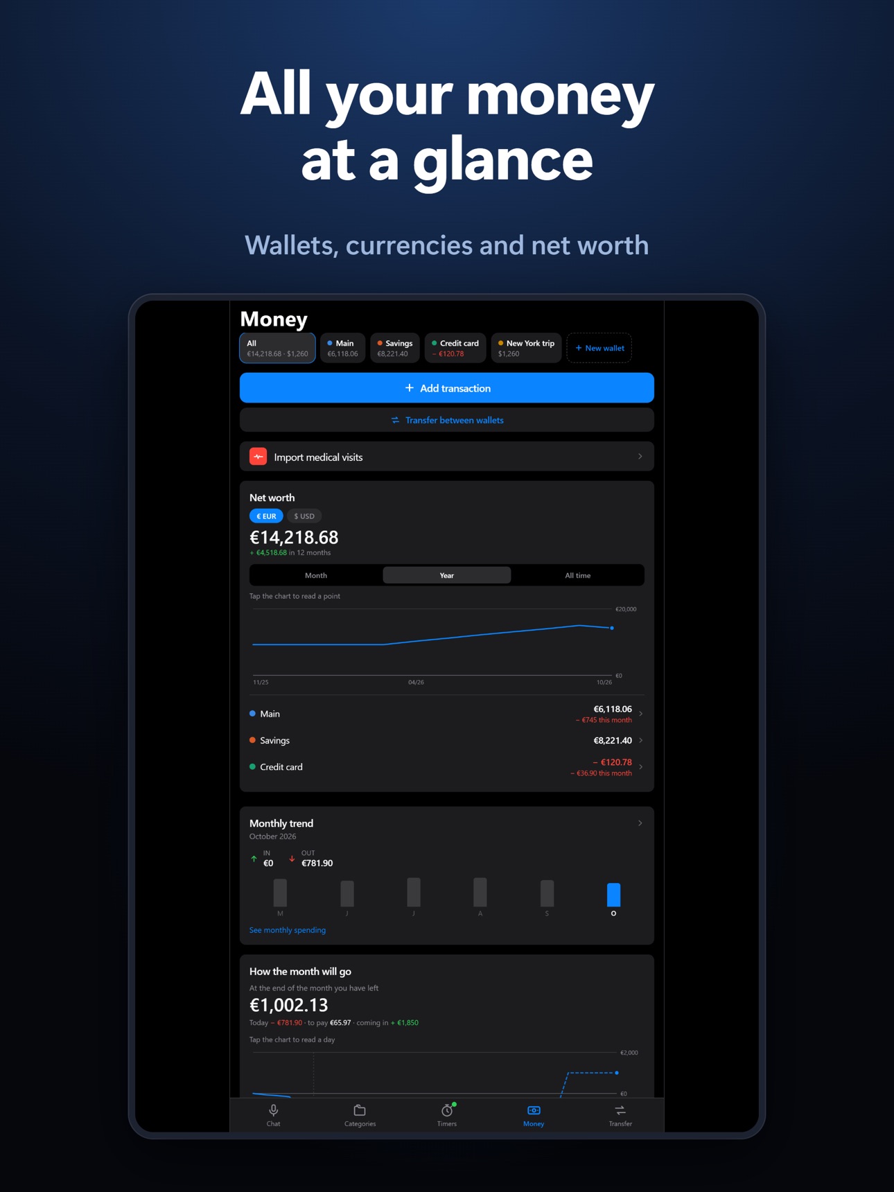 Screenshot 8 of LifeHub: Budget & Gym Journal