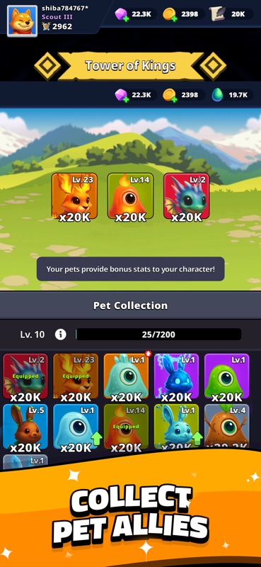 Shiba Story Go! Idle RPG Game screenshot 5