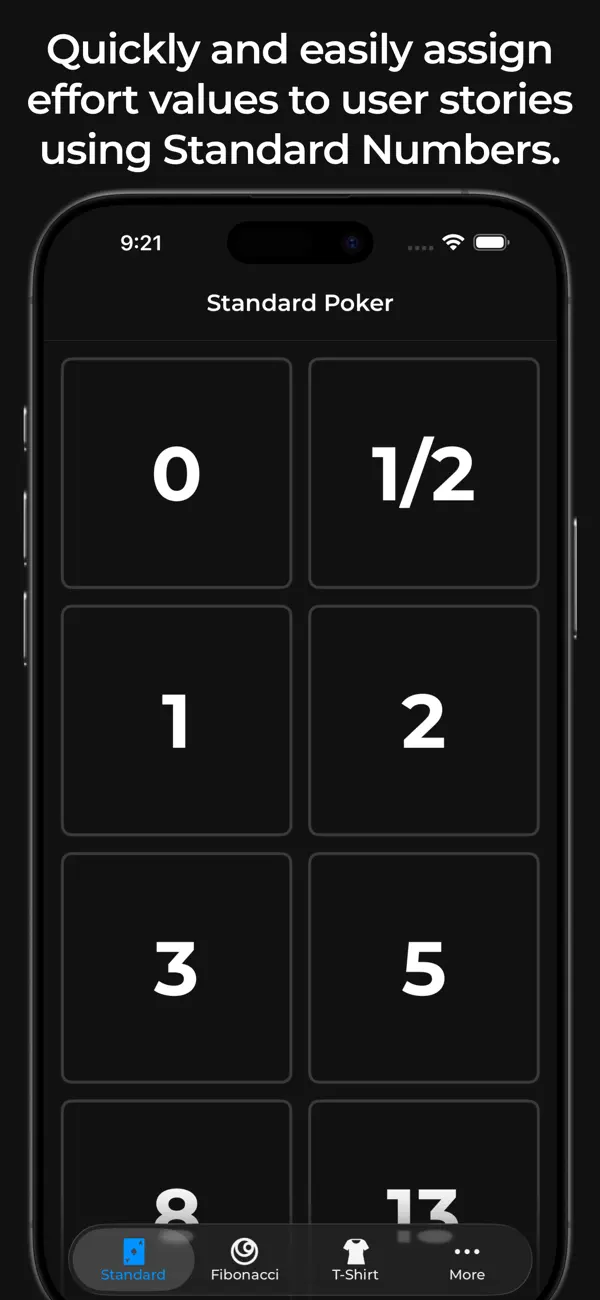Screenshot #1 pour Planning Poker 101