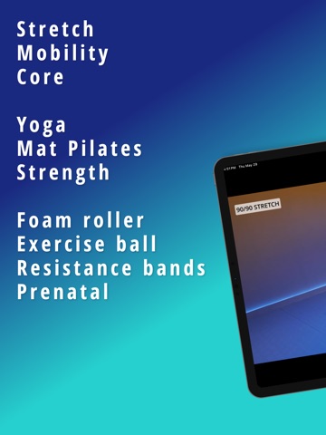 Mat: Stretch, Strength & Core iPad screenshot