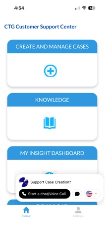 App screenshot