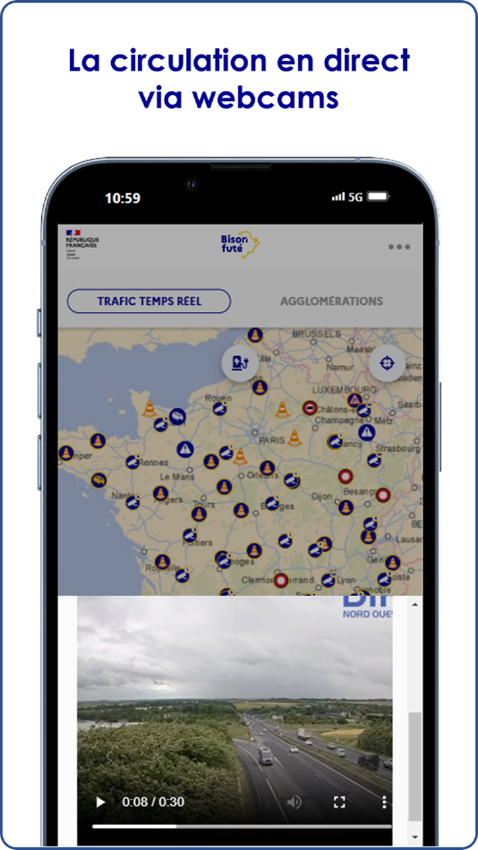 #4. Bison Futé (iOS) Podle: Service de l'observation et des statistiques (SOeS)