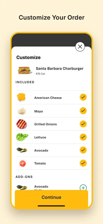 Habit Burger Grill : capture d’écran 3 sur 6