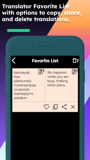 English Quechua Translator screenshot 4