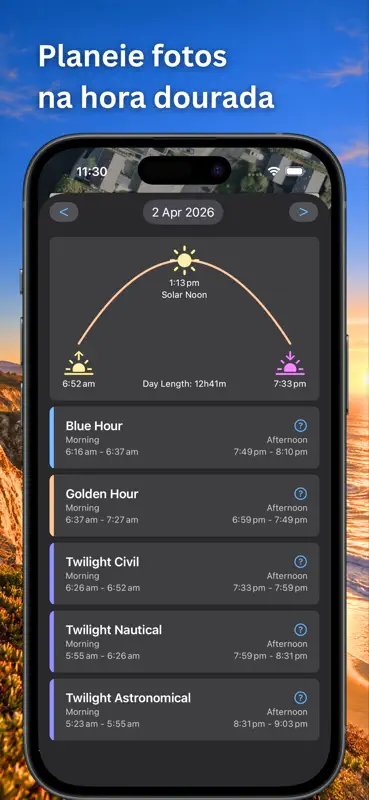 Sun Finder: Luz solar e sombra screenshot 6 of 9