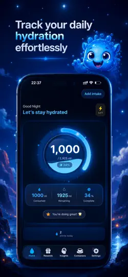 Screenshot von Drink Water –Track Your Health auf dem iPhone 1