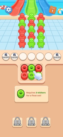 Aquapark Craze - Sort Puzzle iPhone screenshot