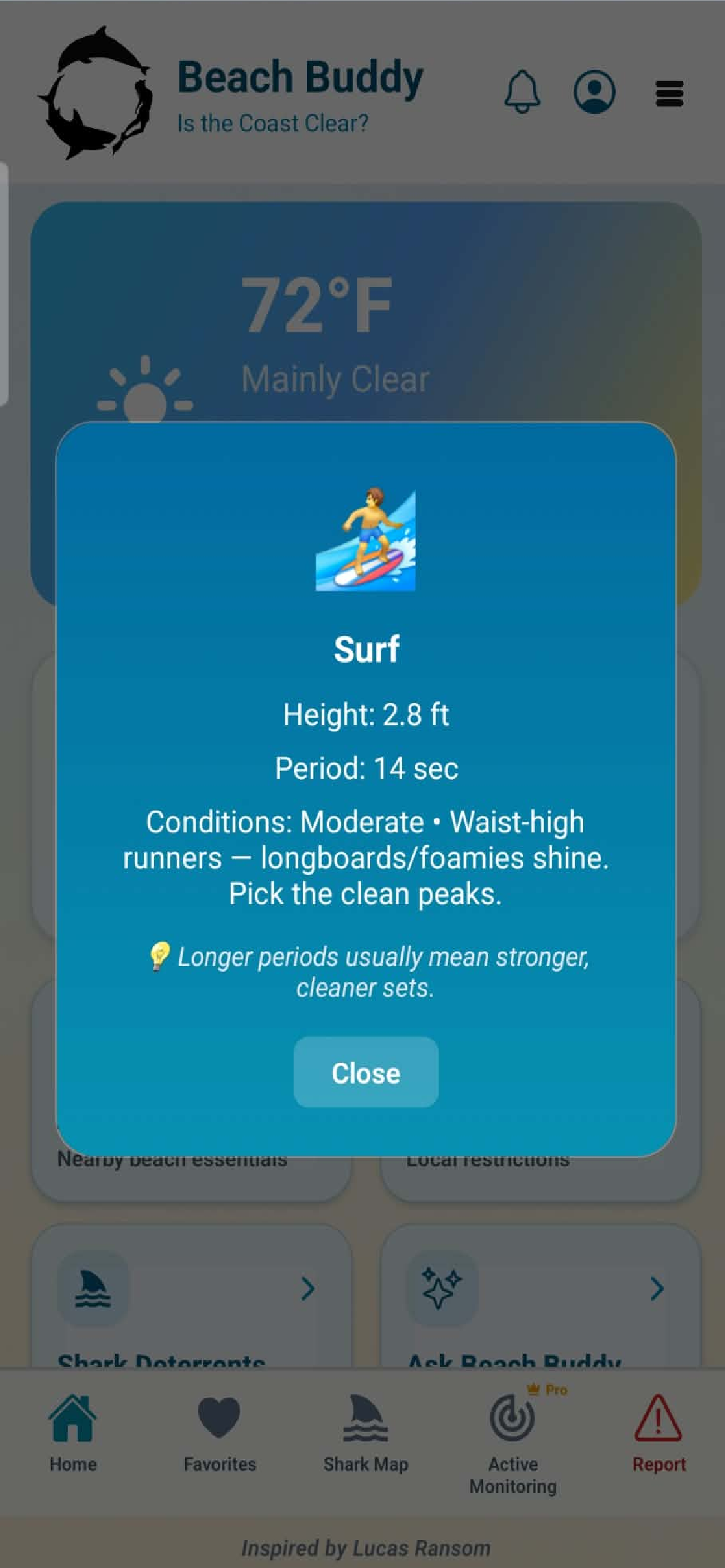 Beach Buddy App screenshot 9