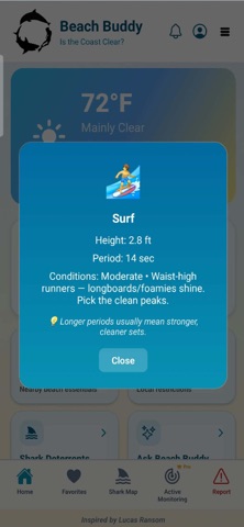 Beach Buddy App screenshot