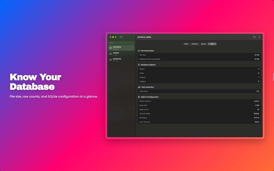 #6. Strix SQLite Editor (macOS) 来自: Robert Laabs