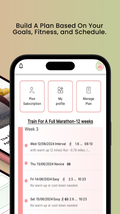 Run Flo: Custom Running Plans Screenshot