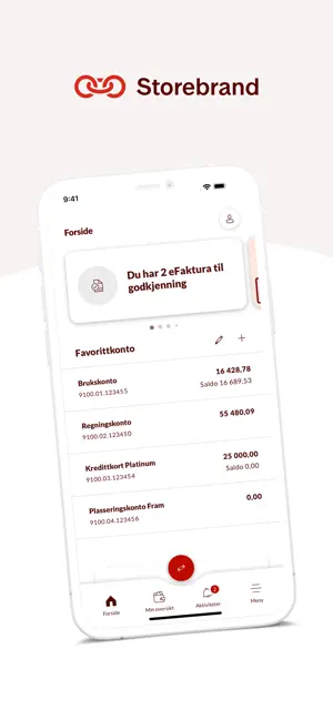 Storebrand Bank screenshot 1