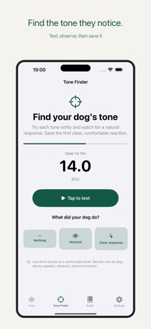 犬笛・クリッカー PupTone のスクリーンショット
