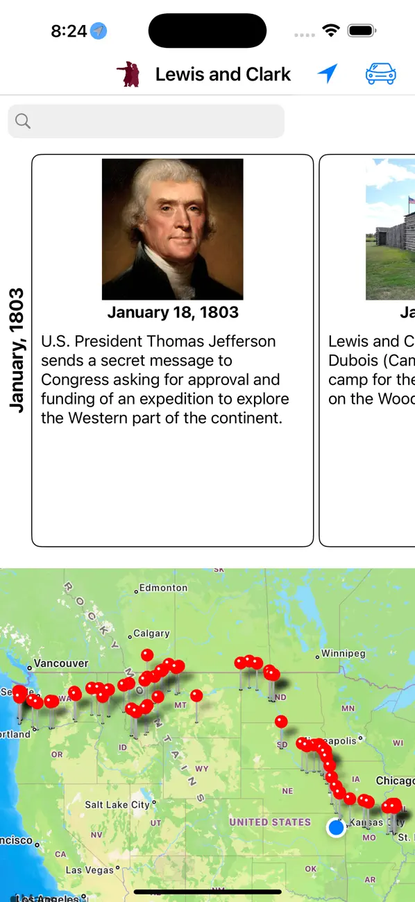 Screenshot #1 pour Lewis and Clark Trail
