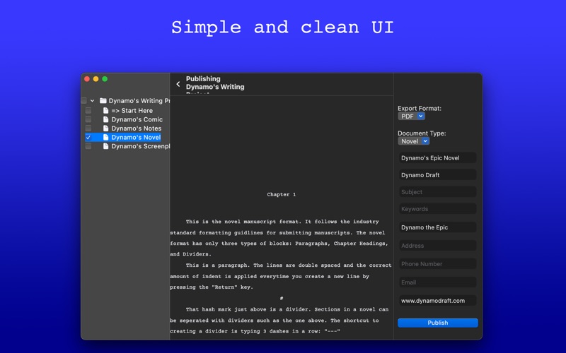 Dynamo Draft screenshot