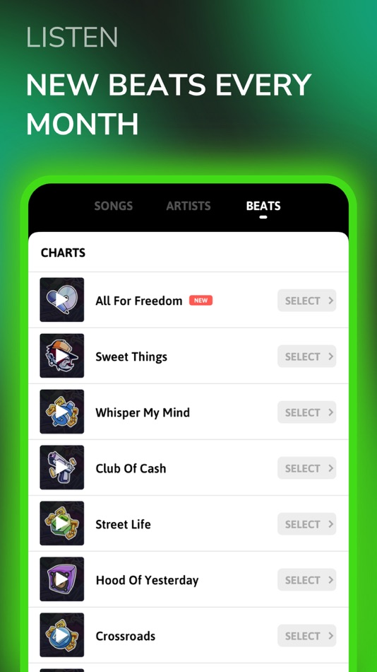 #5. Self Rap - Fame Rapping Studio (iOS) 由: Music Breath