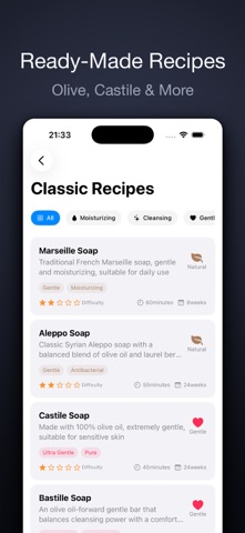 Soap Recipe Calculator: Lye Screenshot 4 of 5