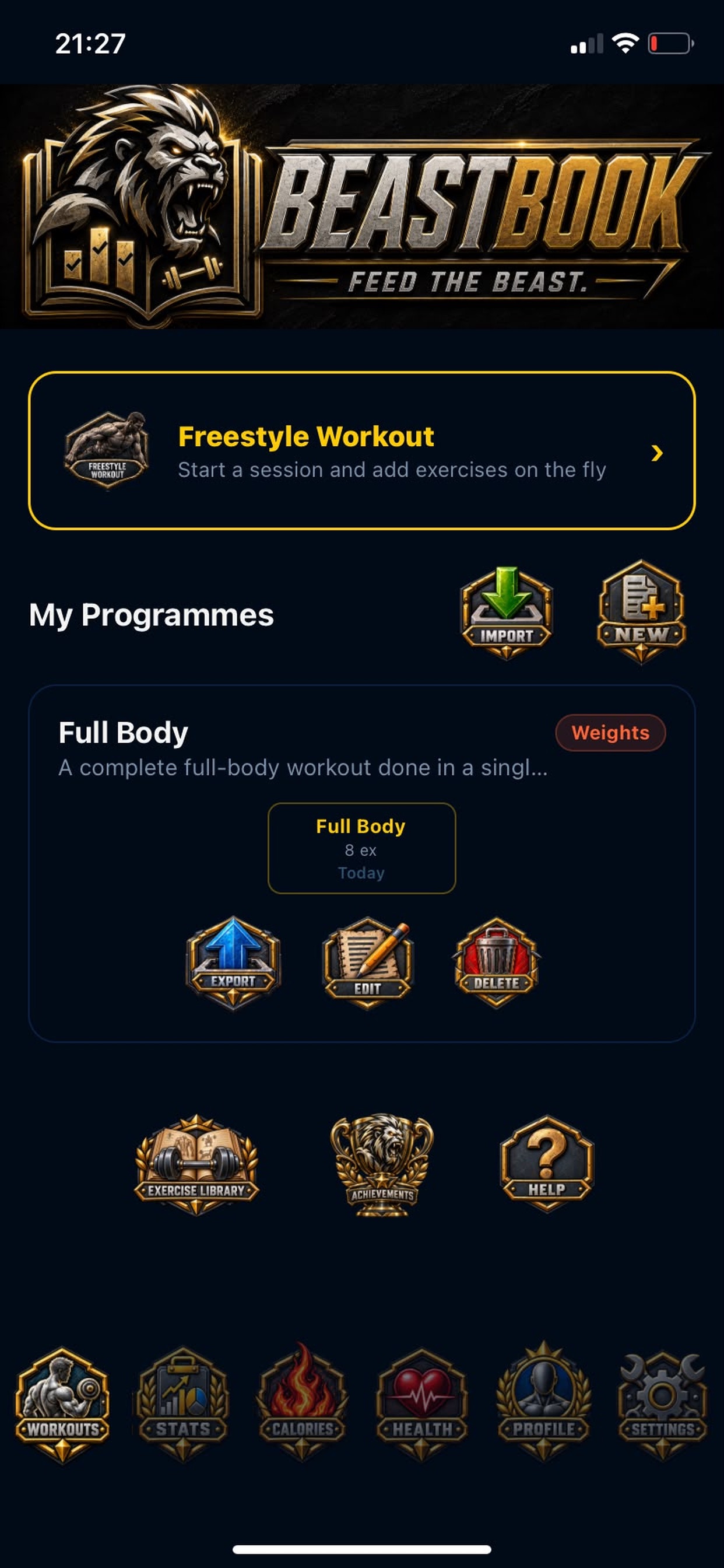 Screenshot 1 of BeastBook