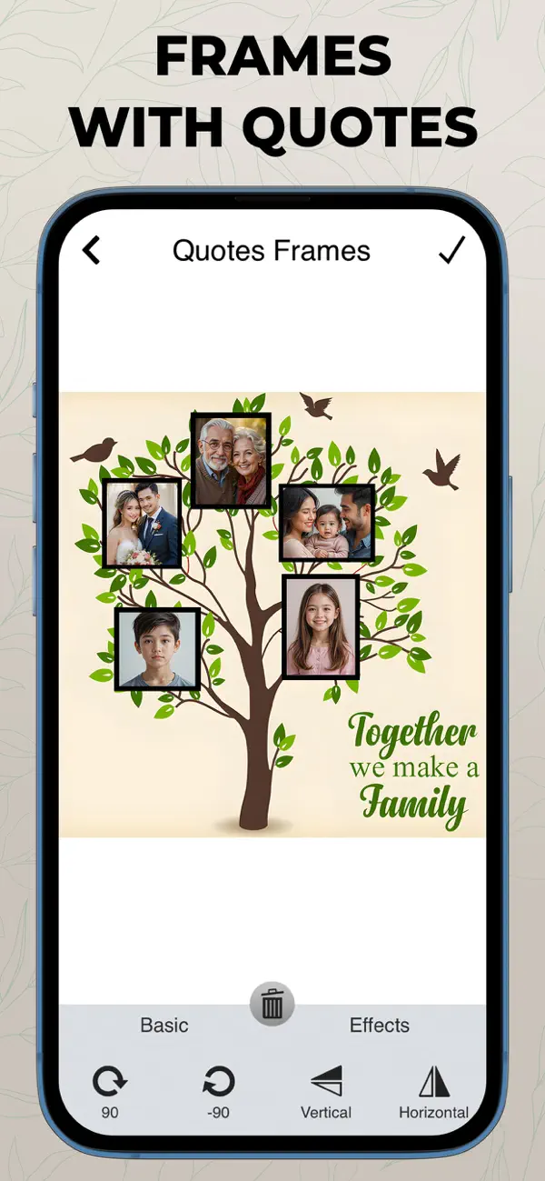Screenshot #3 pour Collage d'arbre généalogique