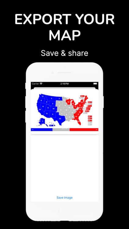 Electoral college map USA 2024