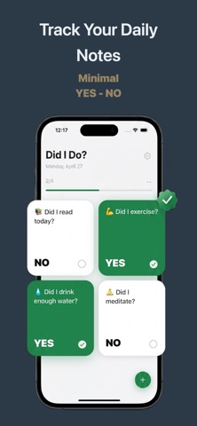 TicNote - Daily Habit Tracker Screenshot 1 of 4