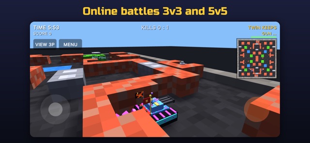 Cube Siege: Voxel tanks screenshot 4