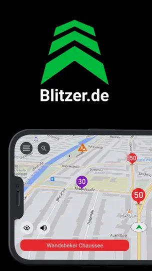 Blitzer.de PRO iPhone Screenshot 1