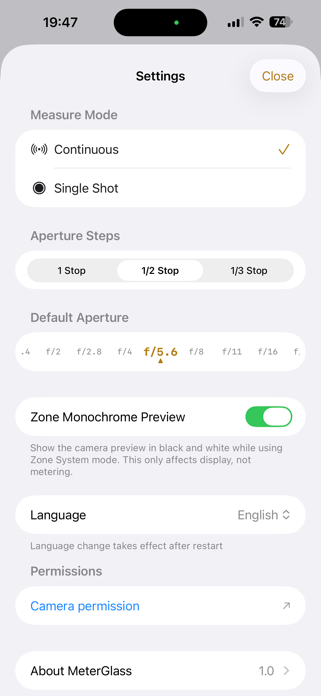 MeterGlass Screenshot 4 of 4