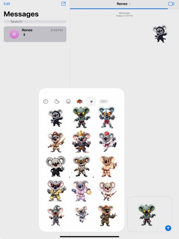 Karate Koala iPad screenshot