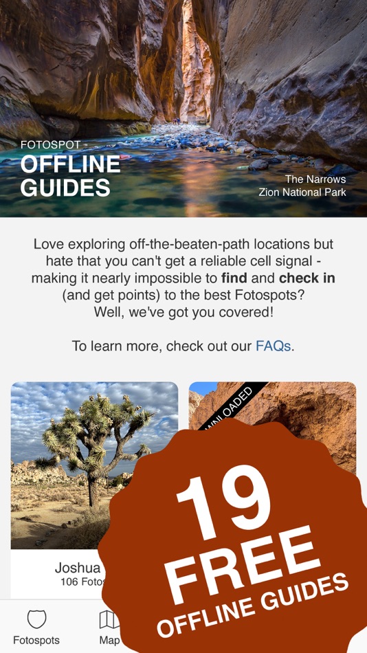 #7. Fotospot Road Trip Community (iOS) By: I Heart Travel Inc.