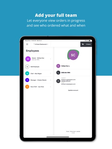 Fresh Forward App iPad screenshot