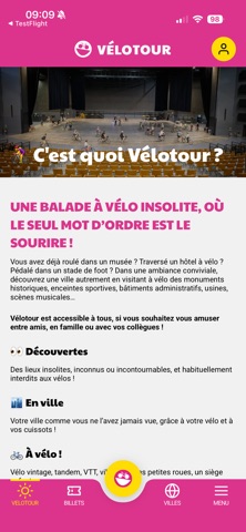 Vélotour 2026 screenshot