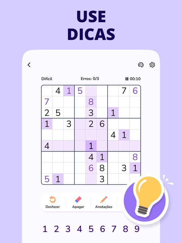 Sudoku: Jogo de Números screenshot 10