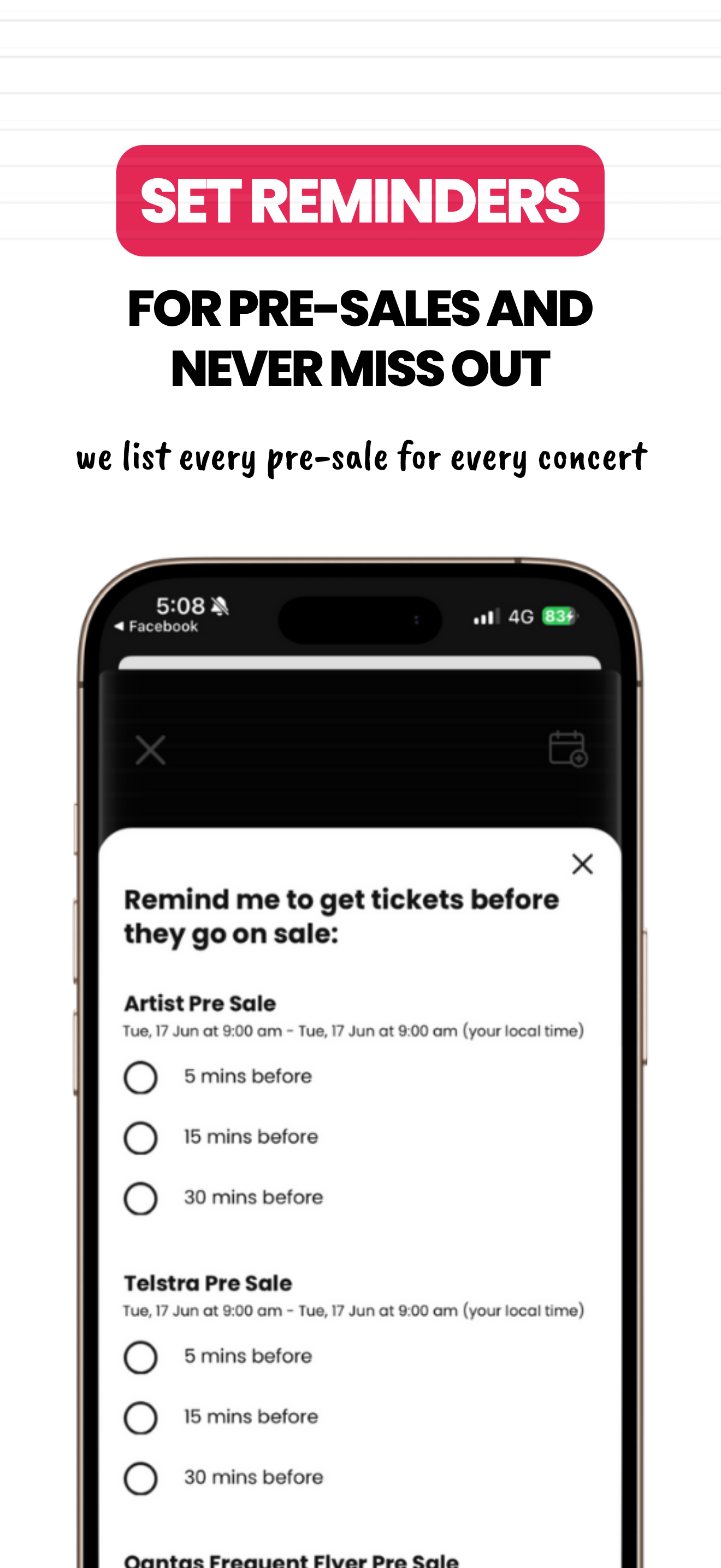 Whatslively - Concerts