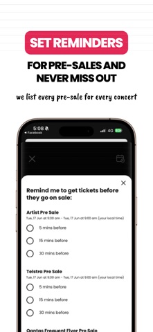 Whatslively - Concerts iPhone screenshot 3