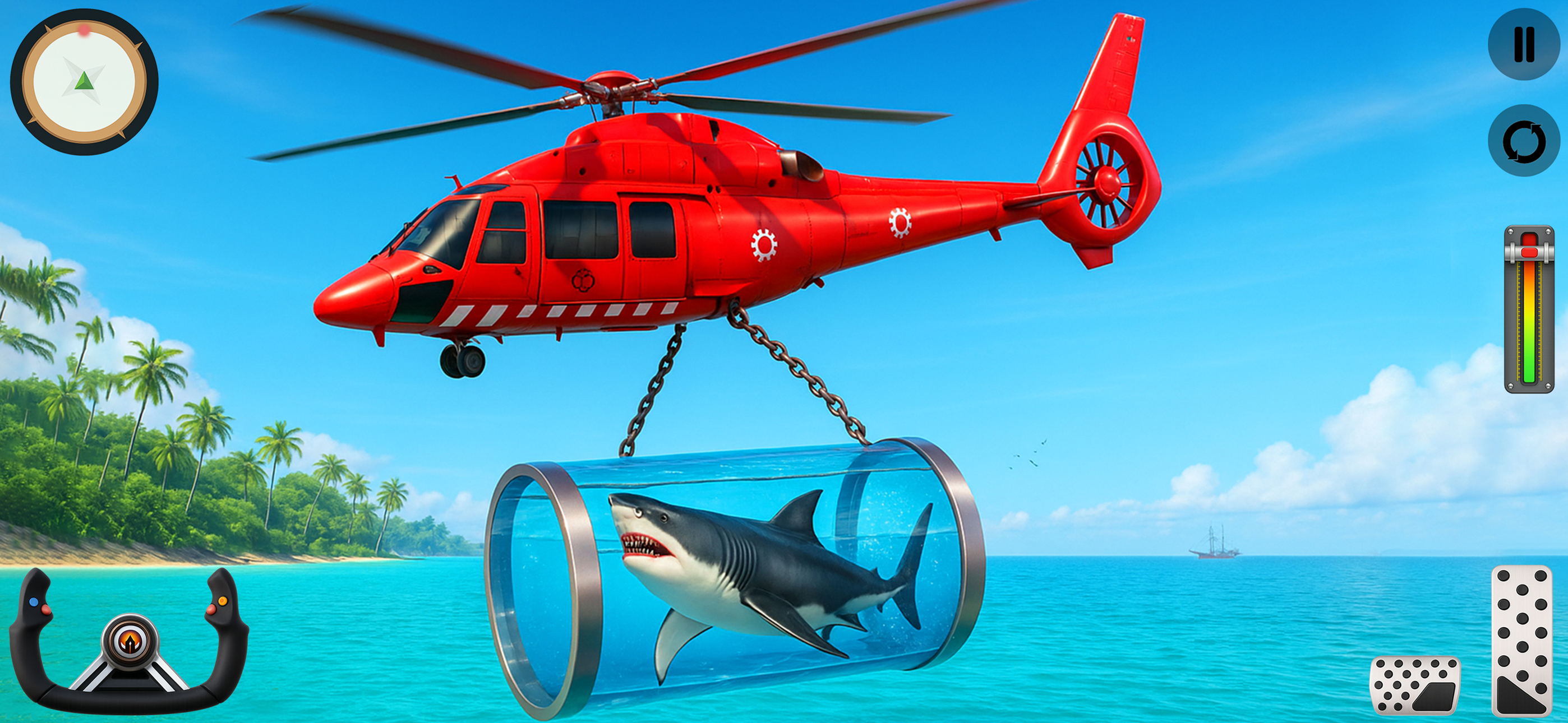 Zoo Animal Transport Truck 3D