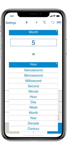 Time Units Converter Screenshot 4 of 6