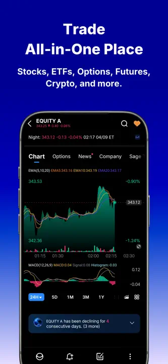 Webull: Screenshot 1 von 10