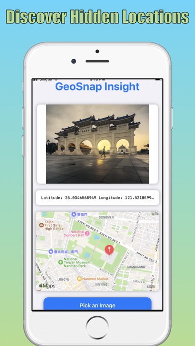 GeoSnap Insight Screenshot