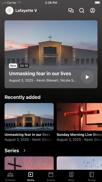Screenshot 2 of Lafayette Vineyard Church App
