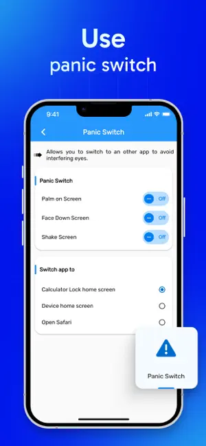 Calculator Lock - Secure Vault iPhone screenshot 5