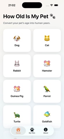 How old is my pet? Screenshot 1 of 3
