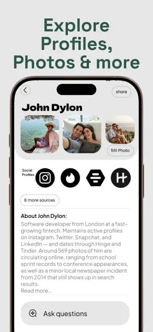 Deepcheck - AI Search Agent iPhone screenshot 2
