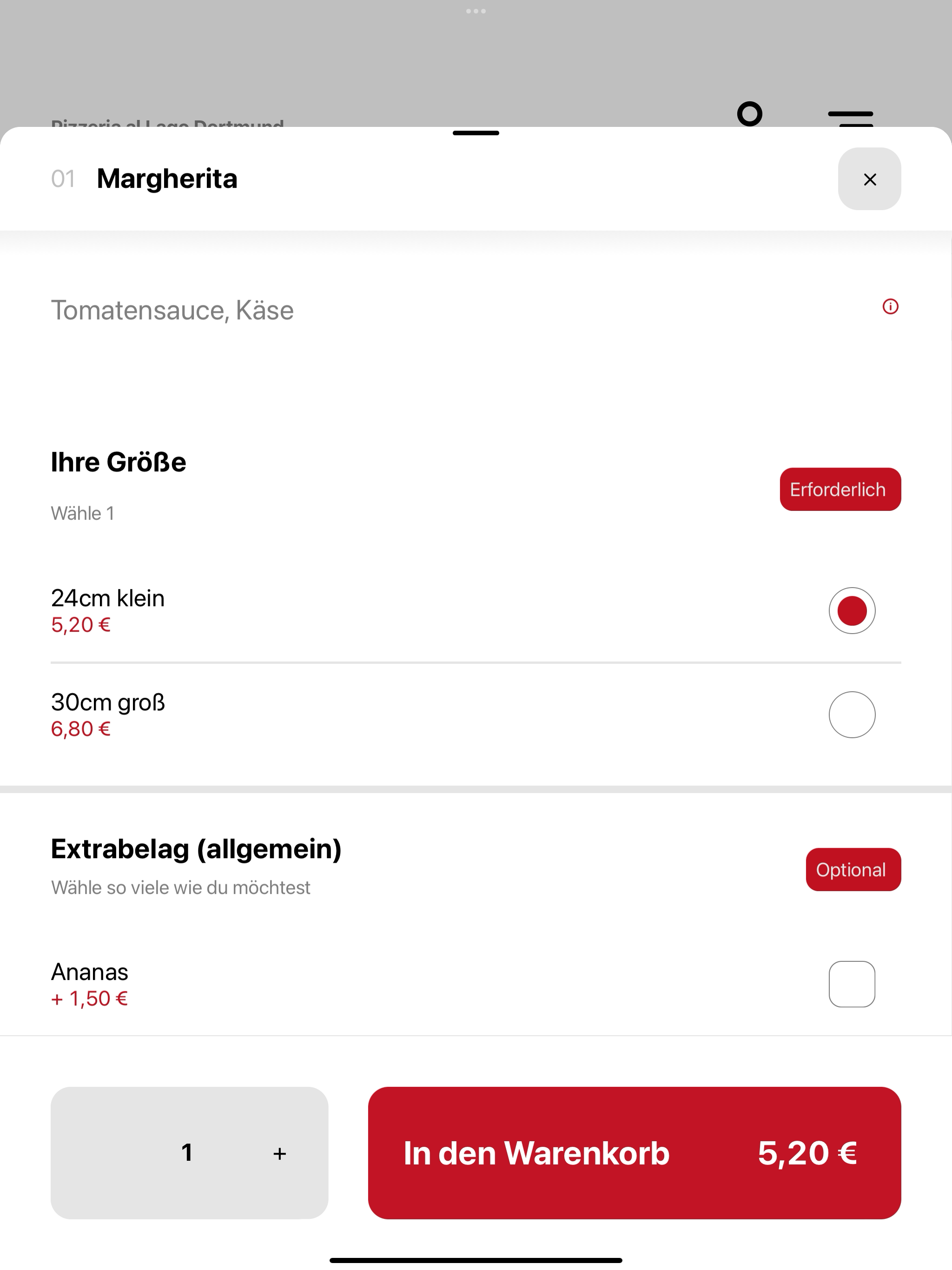 Pizzeria al Lago Dortmund